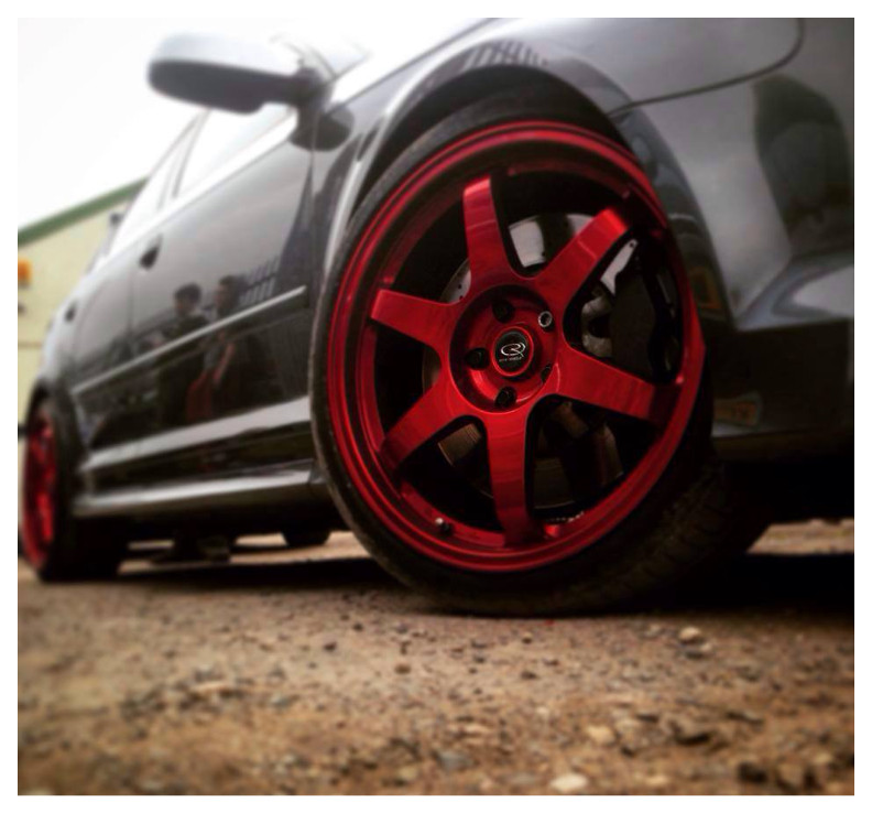 Metallic Red Chrome Wheels Spray Paint Rim Steel Aluminum +Primer Coating 3 Cans