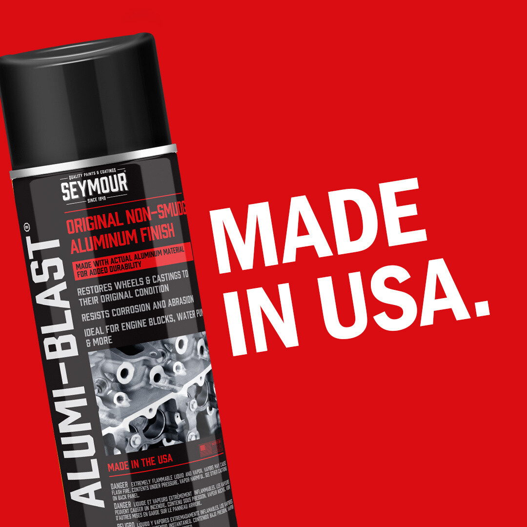 Seymour CA16-55 Alumi-Blast Specialty Coating with Aluminum Paste in 12 OZ