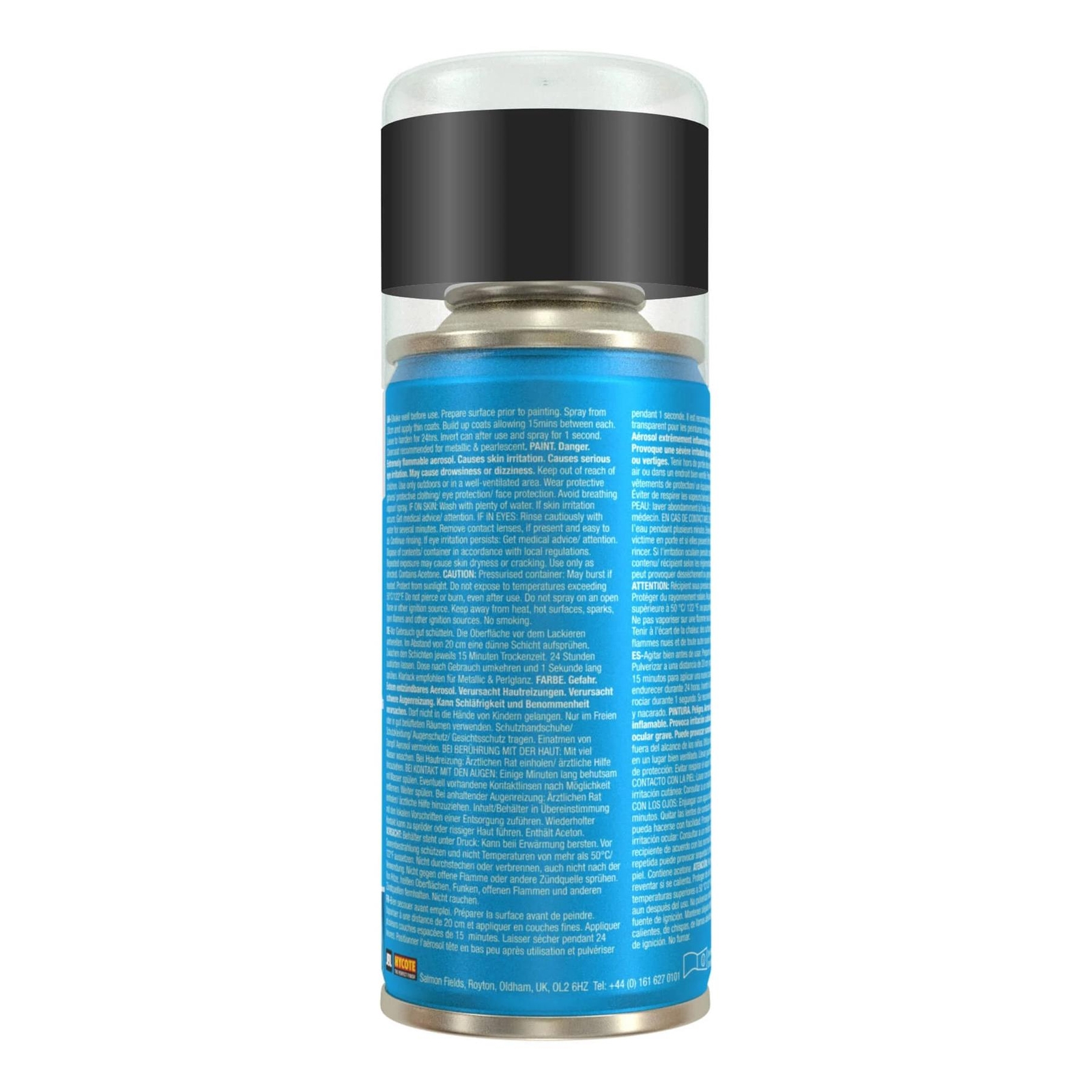 Hycote Colour Spray Paint XDBM602 BMW Black Sapphire (Metallic) 150mL Fast Dry