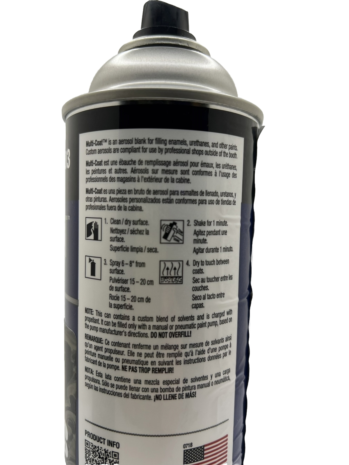 Spray Paint – Toyota Super White – Color Code: 040 – Aerosol Can – Base Coat