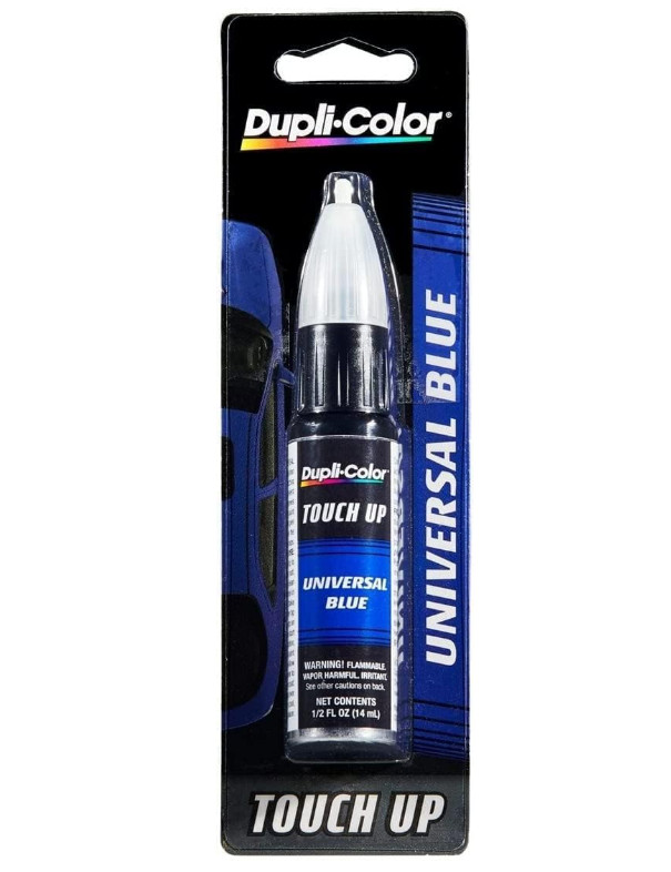 Dupli-Color 1 Pack Touch-Up Spray Paint (BUNX914 Universal Blue 0.5 oz)