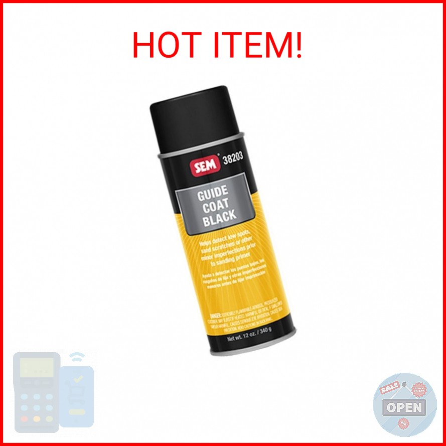 SEM 38203 Black Guide Coat – 12 oz.
