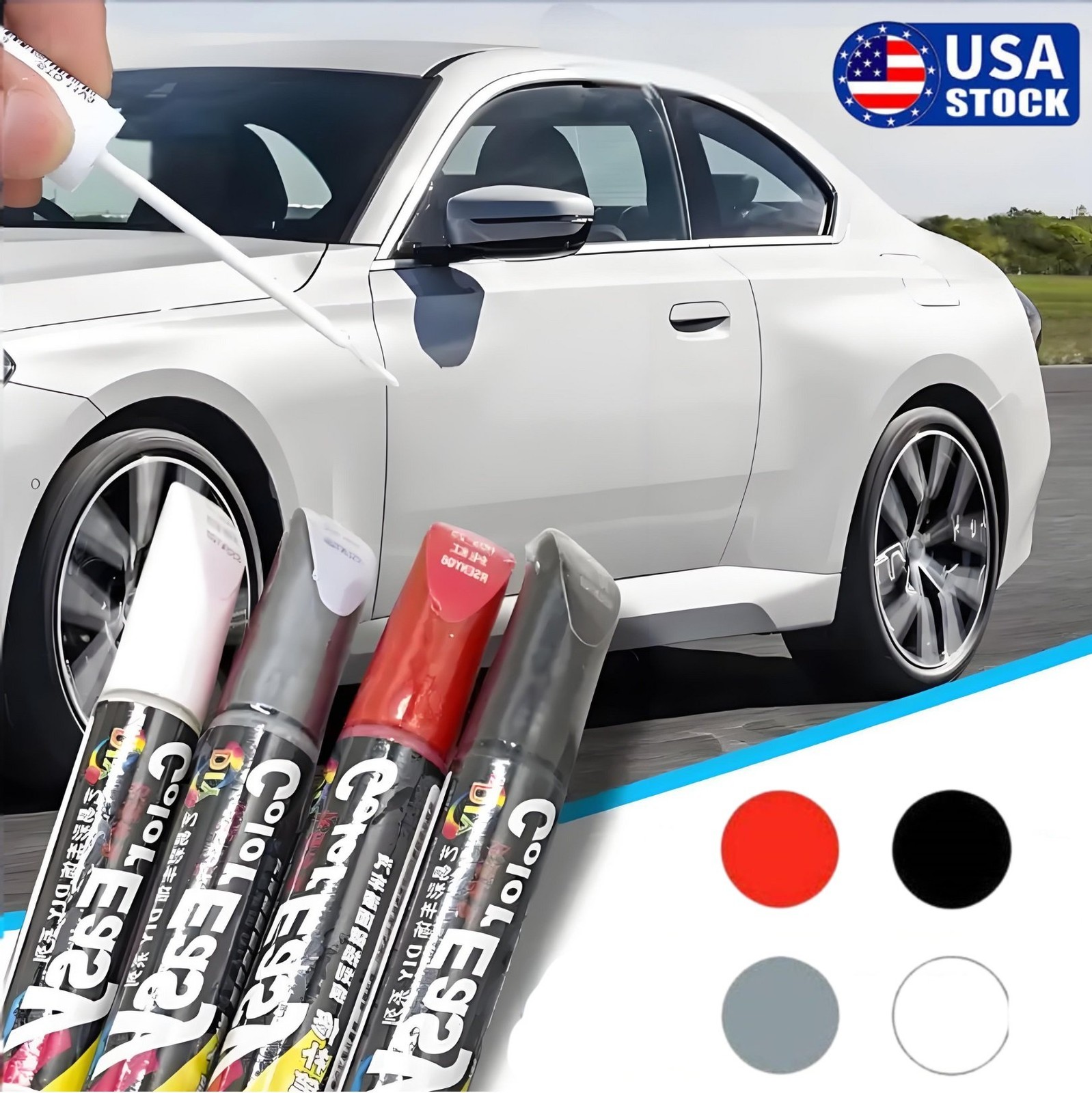 Car Paint Repair Pen Clear Scratch Remover Touch Up Pen For Auto Accessories USA