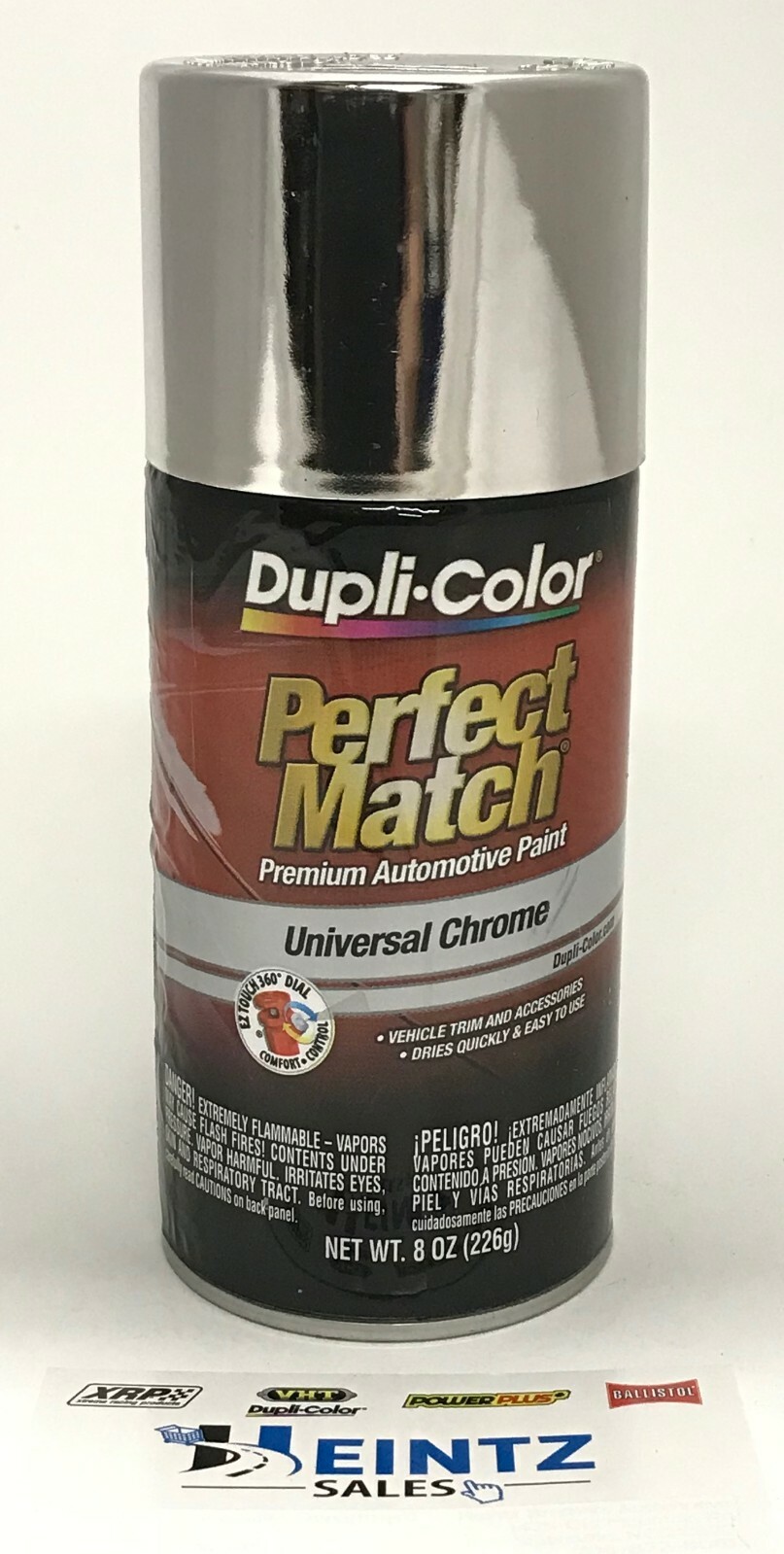 Duplicolor BUN0200 Perfect Match Universal Chrome Automotive Paint – 8oz