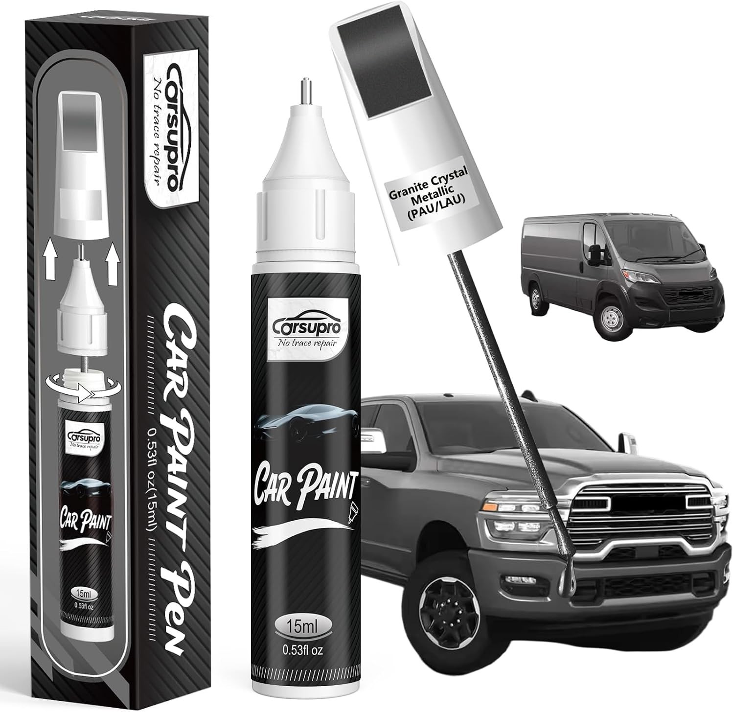 Granite Crystal Metallic Scratch Repair Pen for Ram Vehicles – Easy & Effective