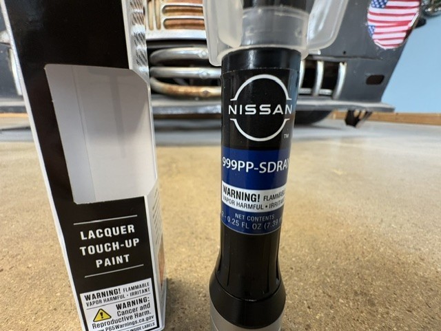 (2) Genuine Nissan Deep Blue Pearl Touch-Up Paint Pen (Code RAY) 999PP-SDRAY