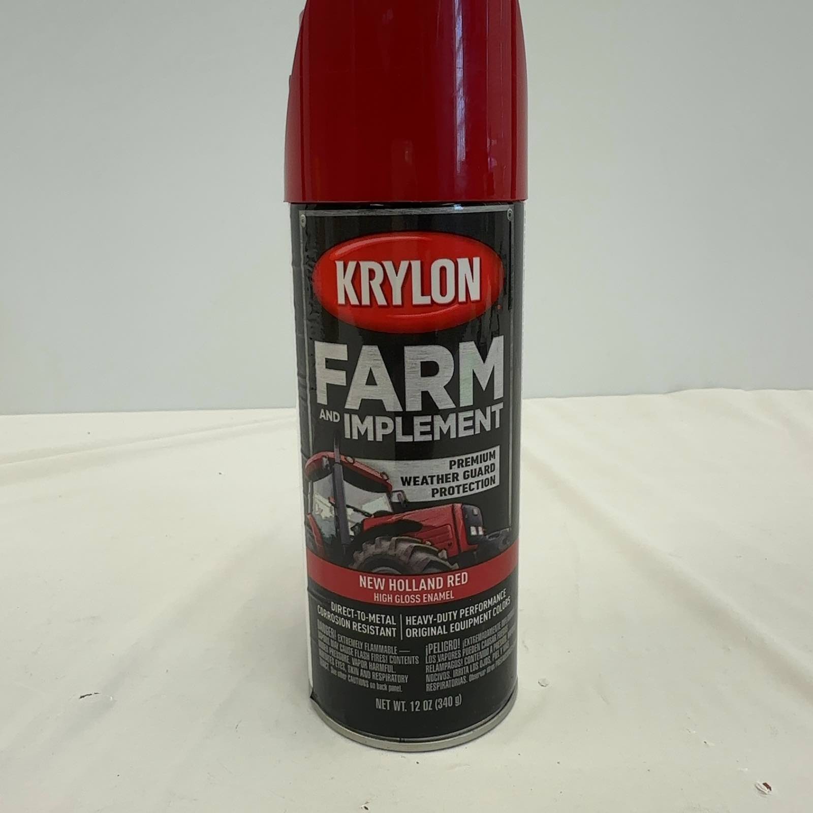 KRYLON 1947 New Holland Red High Gloss Enamel Spray Paint 12 oz. Farm & Implemen