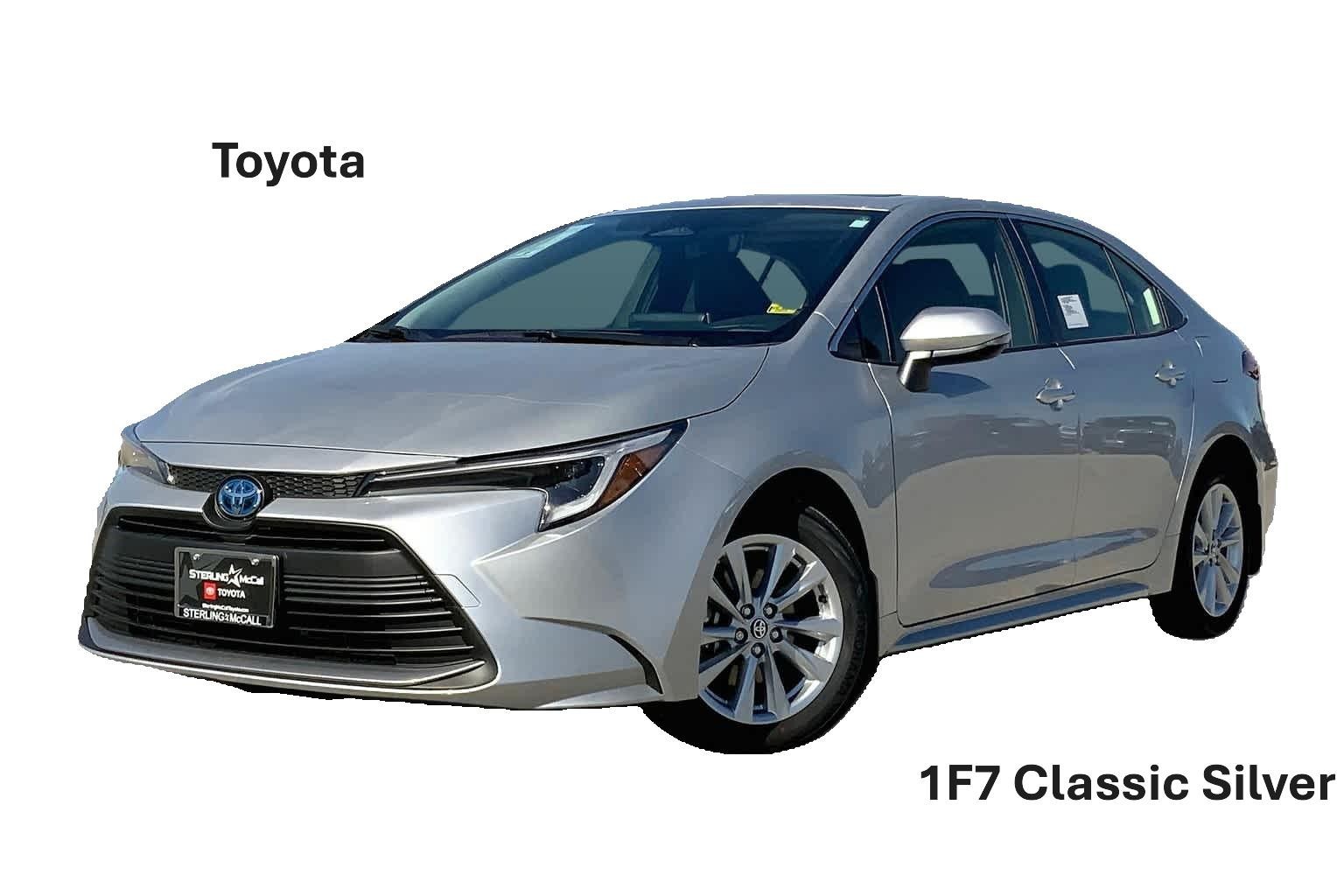 Aerosol Spray Can Basecoat – Toyota 1F7 Classic Silver Metallic