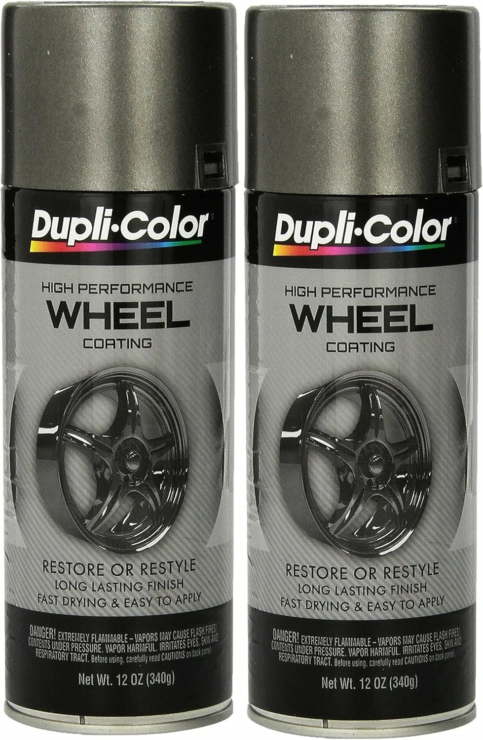 High Performance Graphite – Reflective Metallic Finish Paint (12oz, Pack of 2)