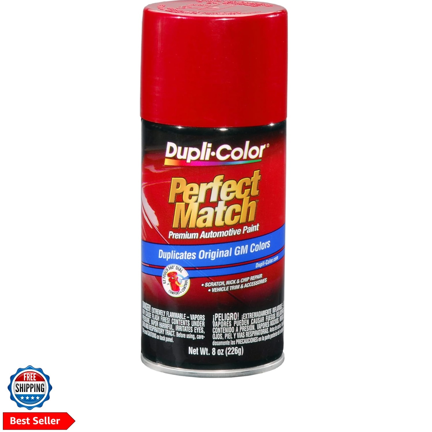 Perfect Match Automotive Paint, Victory Red, 8 oz