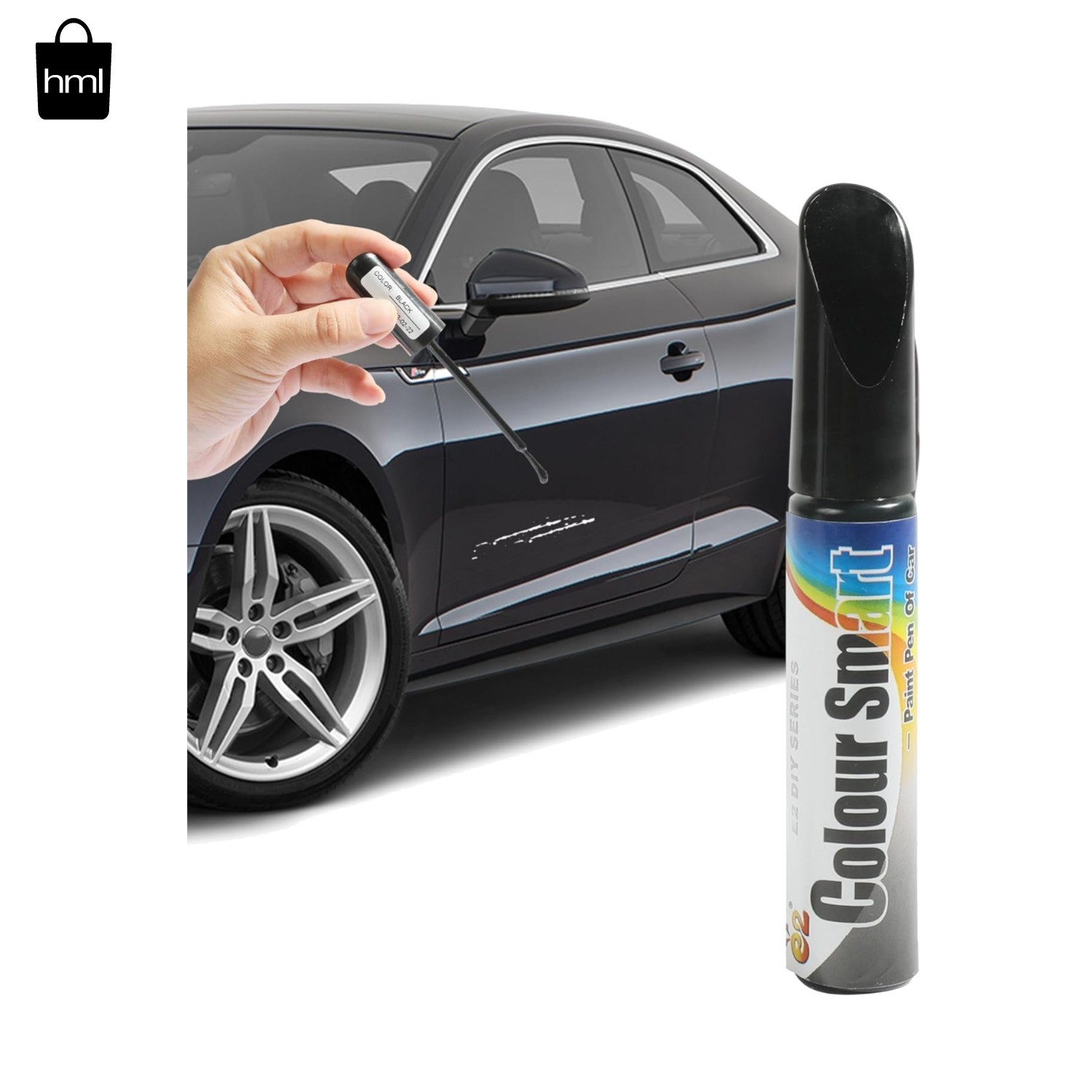 Fast-Drying Car Scratch Remover Pen – 0.04 oz Touch-Up Paint for Deep Scratches