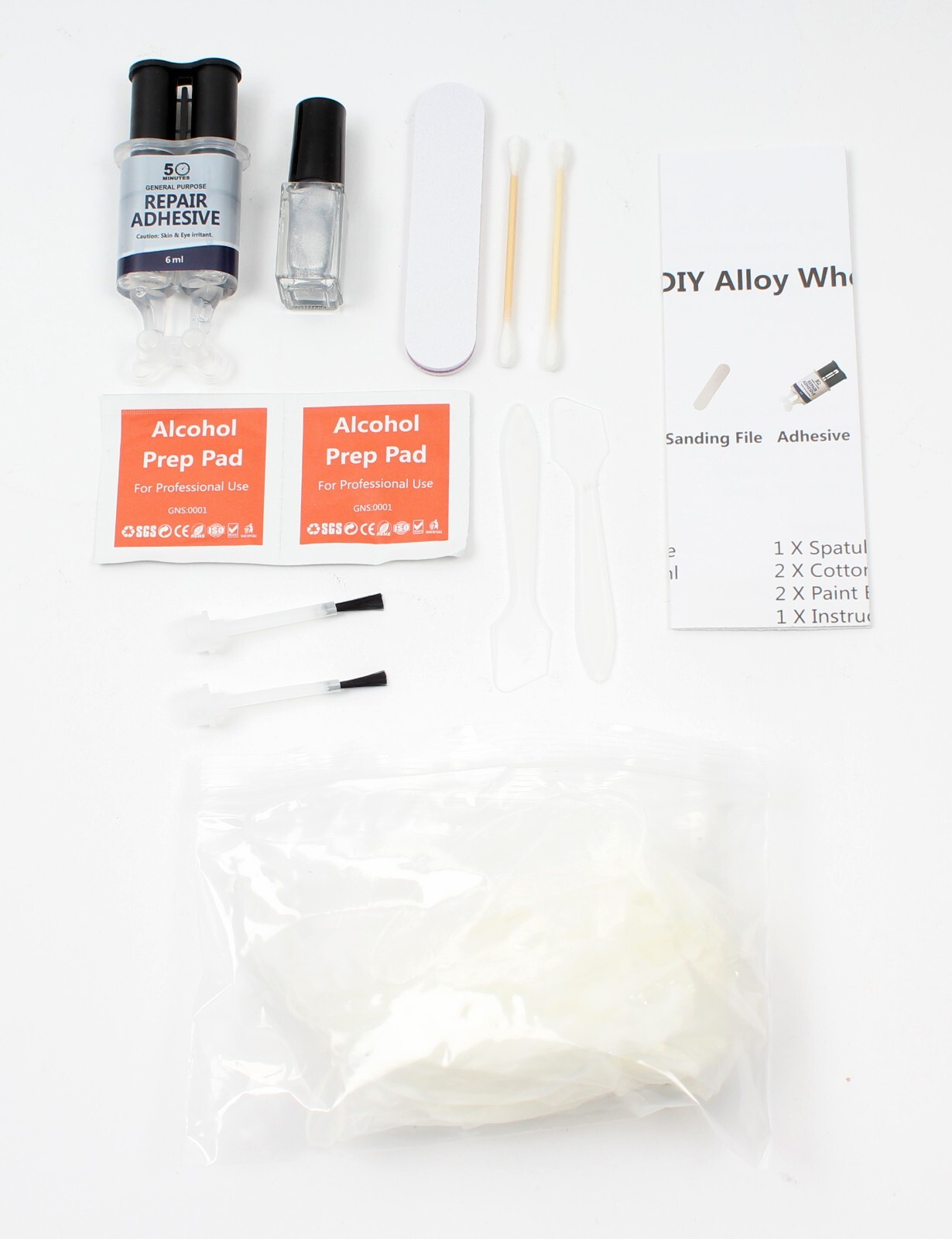 Silver Rim Touch Up Paint Pen Alloy Wheel Scratch Repair Car Paint Kit Quick Fix