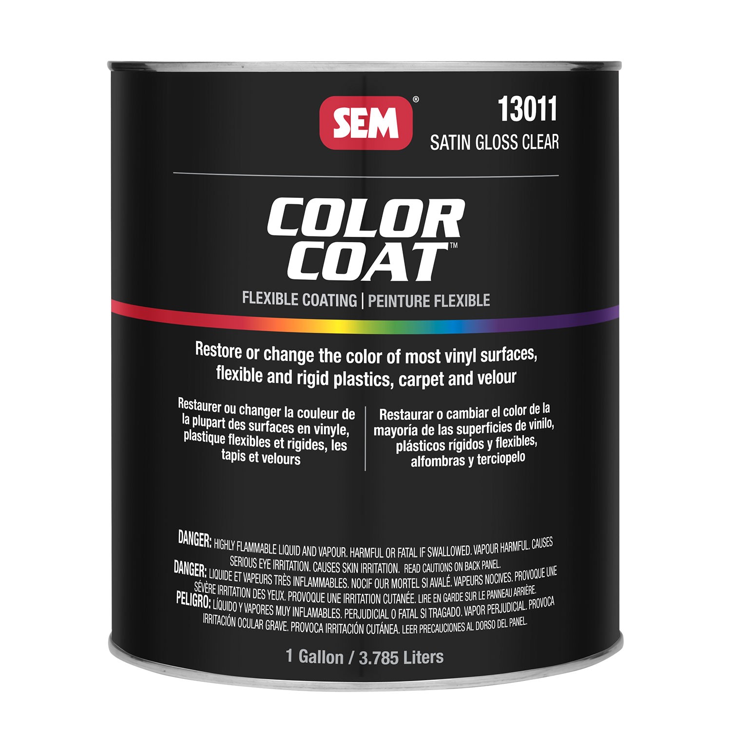 Color Coat – Satin Gloss Refinishing Clear, 1 Gallon