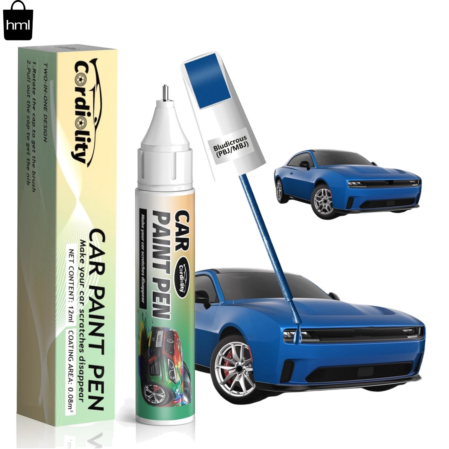 Acrylic Car Scratch Repair Pen for Dodge – Waterproof & Rust-Resistant Fast Fix