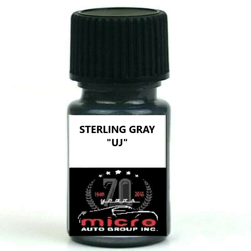 Ford Sterling Gray UJ Touch up Paint Kit With Brush 2 Oz SHIPS TODAY