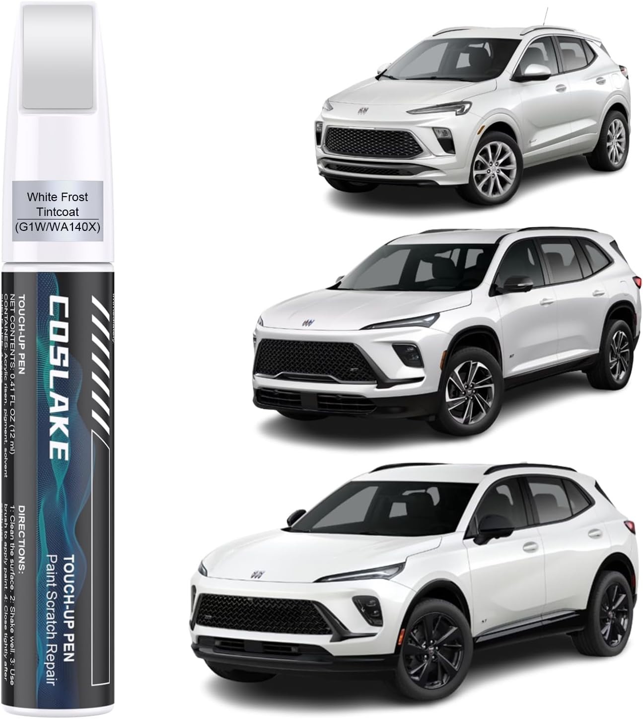 Buick White Frost Tricoat Touch Up Paint – Quick & Easy Scratch Repair Solution