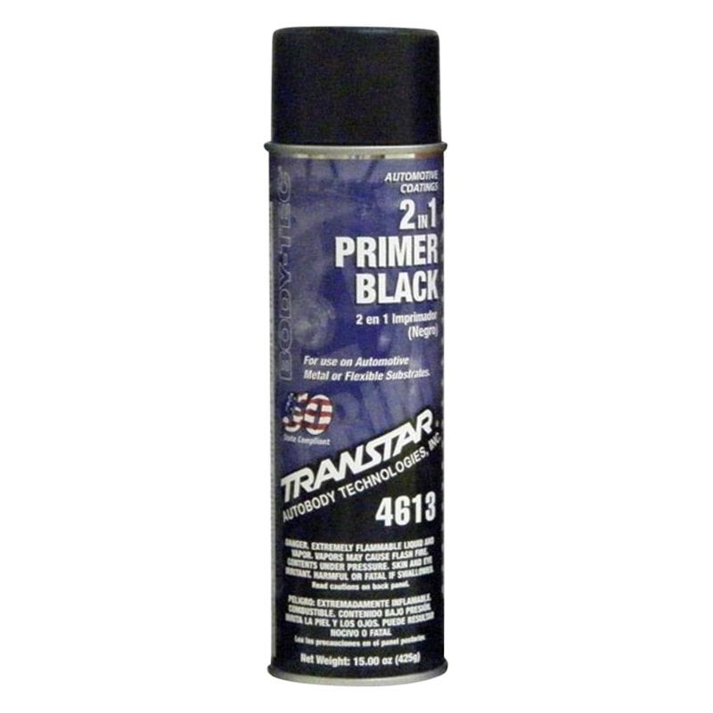 Transtar 4613 15 fl. oz. Black 2-in-1 Aerosol Primer