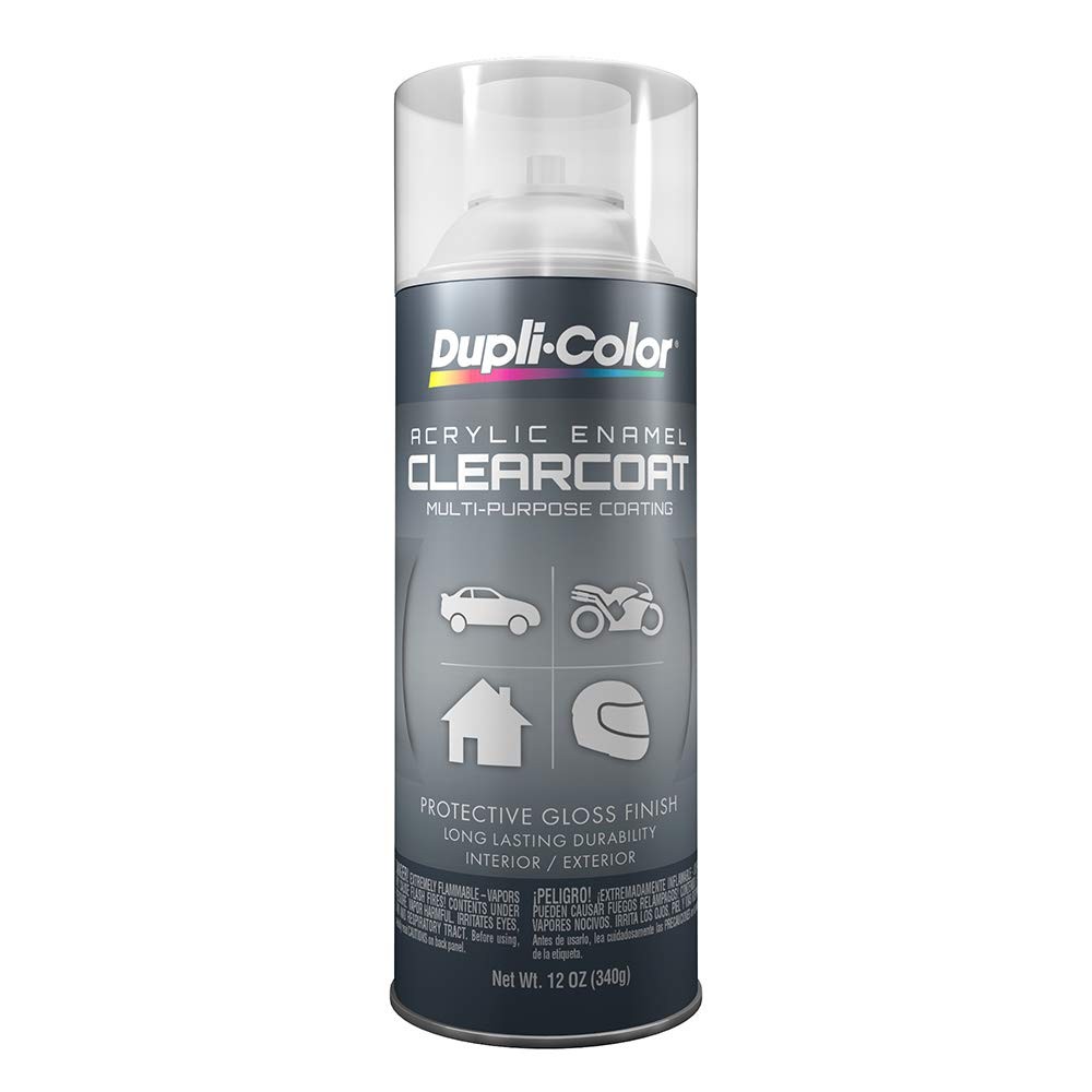 Dupli-Color DA1692 Multi-Purpose Acrylic 12 Ounce (Pack of 1), Crystal Clear