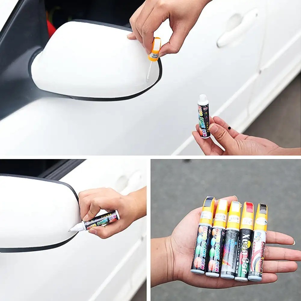 13 Colors – Car Touch Up Paint Pen/Brush Scratch Repair Marker Automotive Paint