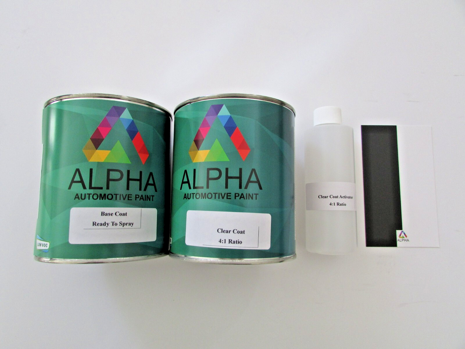 Base Coat Clear Coat Set For Nissan Infiniti Color D14 Green (Ready To Spray)