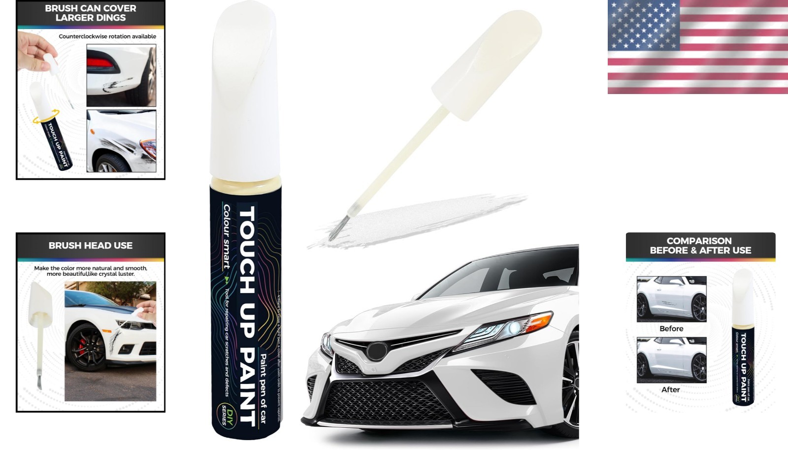 Multi-Color Car Paint Pen – Fast, Waterproof Scratch Repair for Metal Surfaces