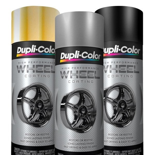 Dupli-Color 11 fl. oz. Gloss Black High Performance Aerosol Wheel Coating