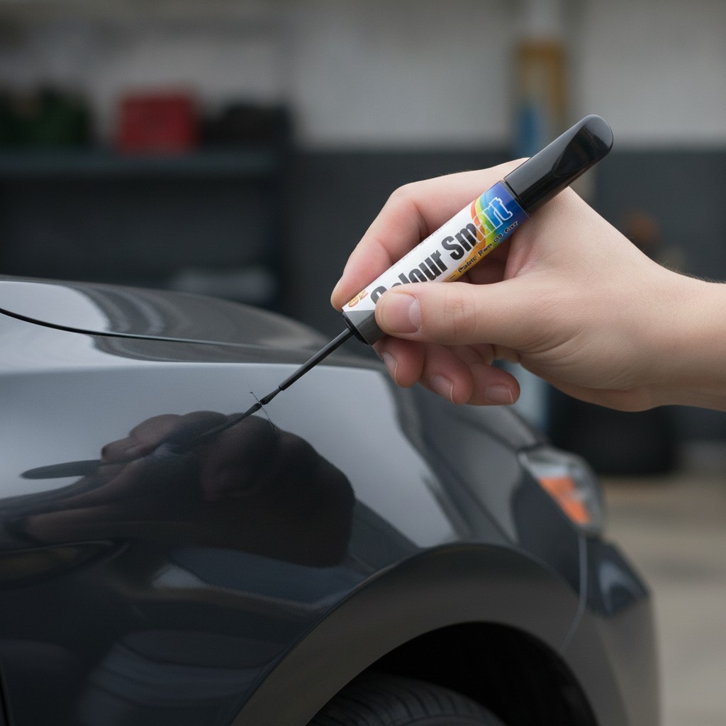Versatile Touch Up Paint Pen for Cars – Black Gloss Finish & Multi-Surface Use