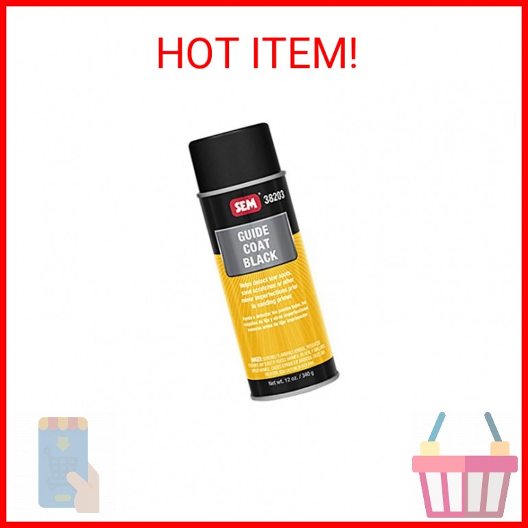 SEM 38203 Black Guide Coat – 12 oz.