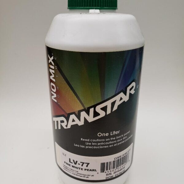 Transtar LV77 Fine White Pearl- No Mix Automotive Paint Toner – 1 Liter