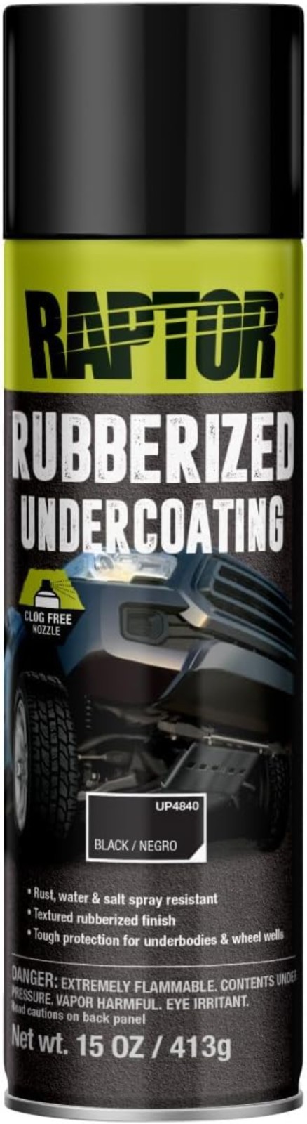 Professional Grade Rubberized Undercoating Spray – 15oz Heavy Duty Protection