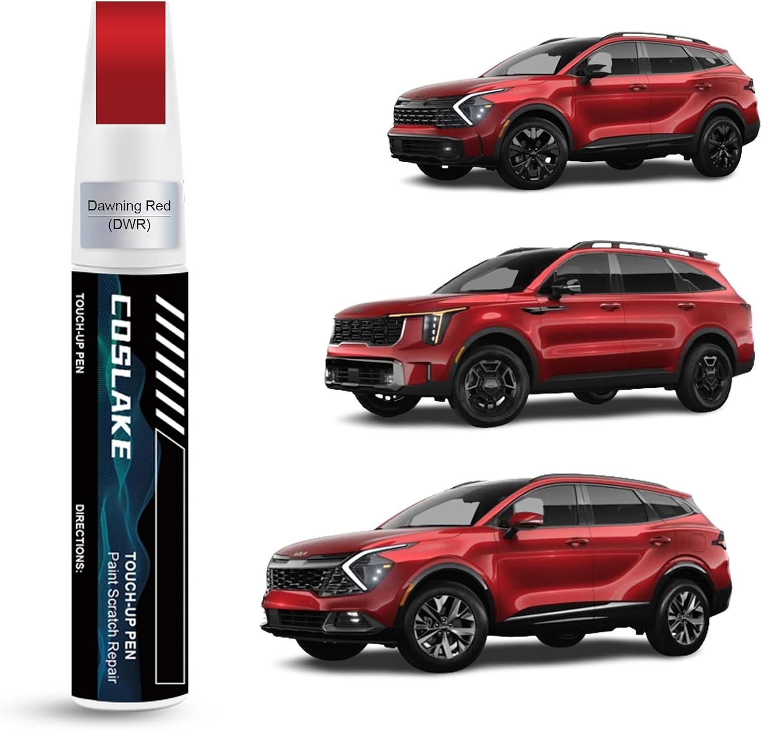 Kia Scratch Repair Kit – Fast-Drying Touch Up Paint for Dawning Red Finish