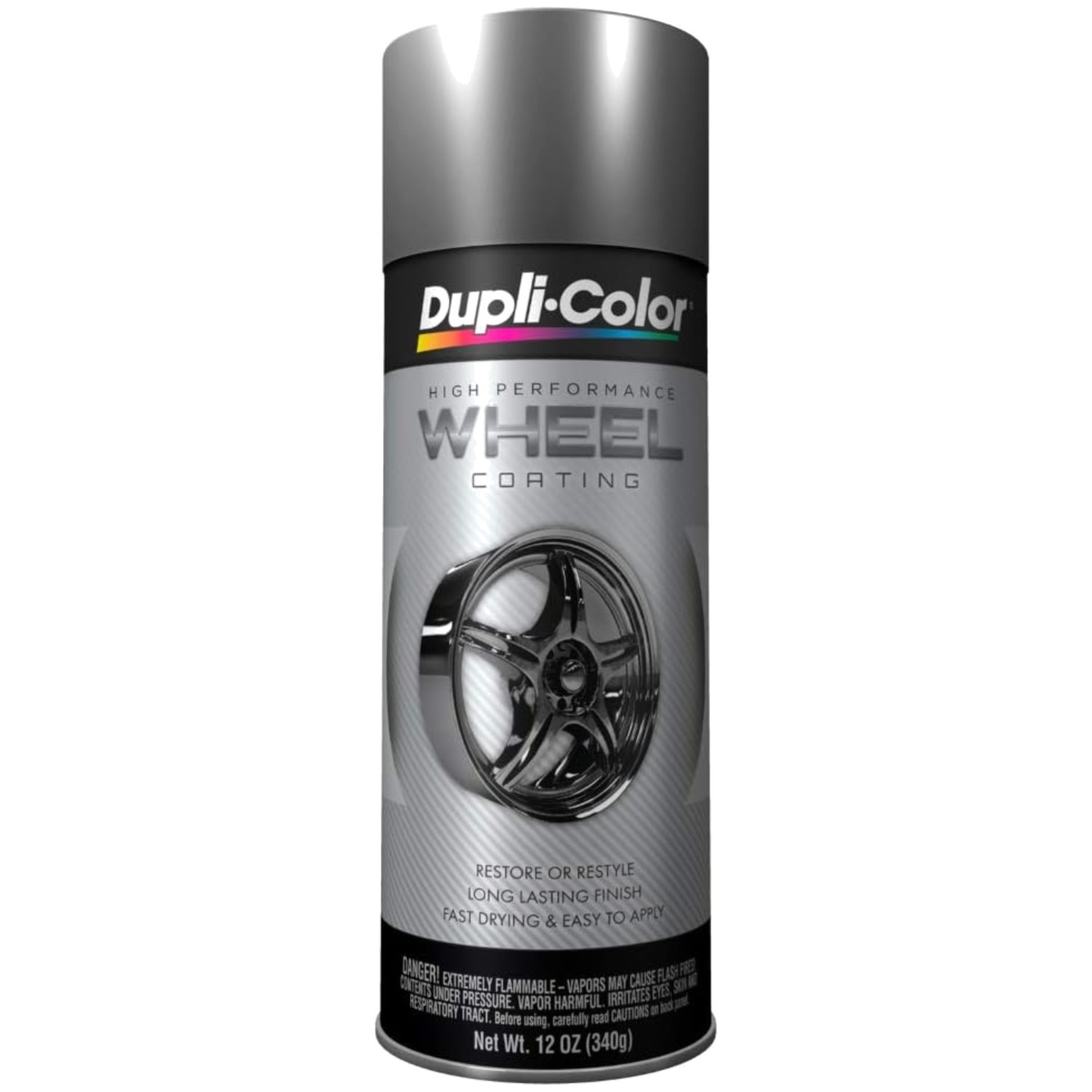 High-Performance Graphite Wheel Paint – 12 oz Fast-Drying Aerosol Finish