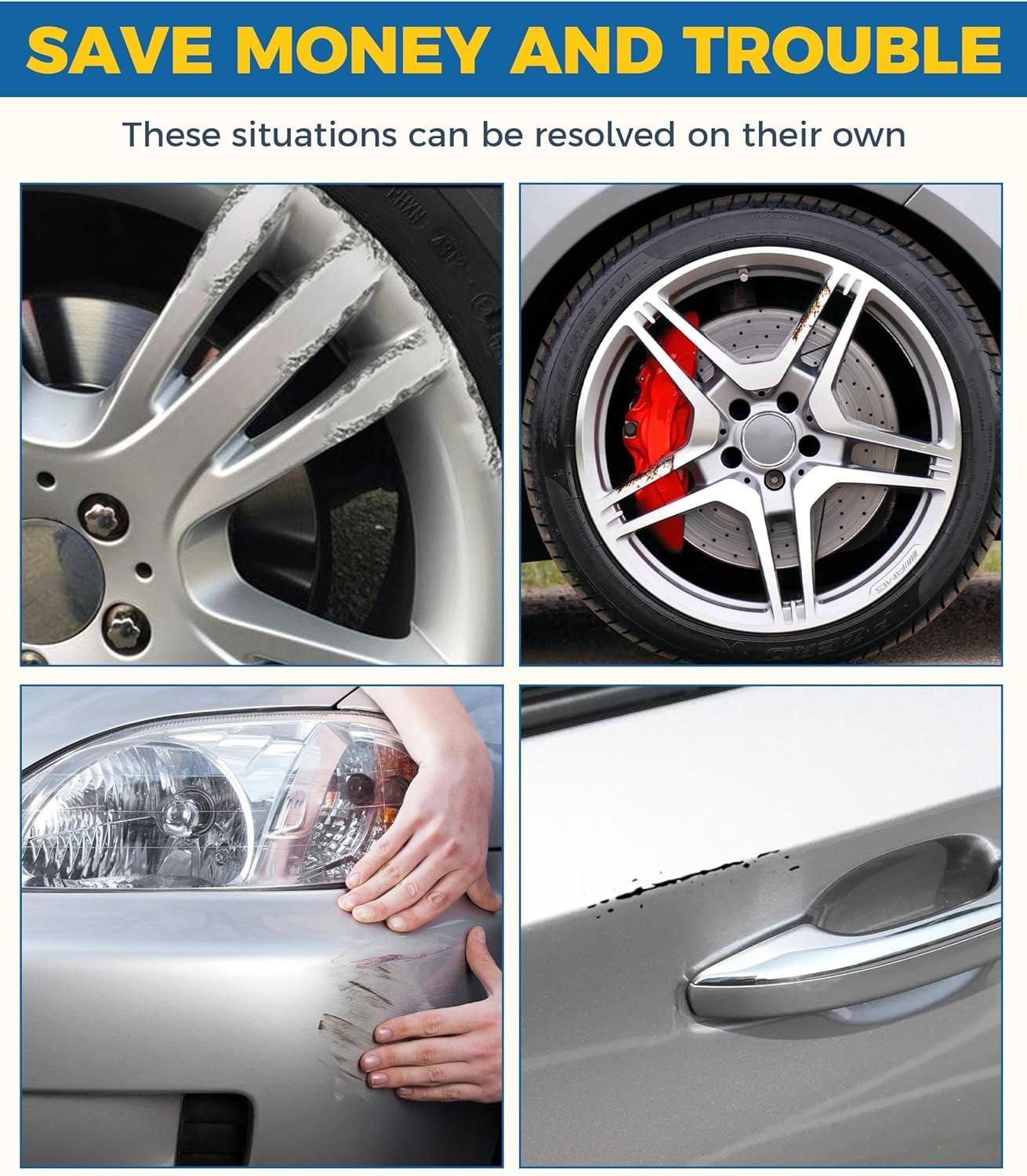 Rust-Resistant Touch-Up Paint for Cars – Gloss Finish Scratch Repair Solution