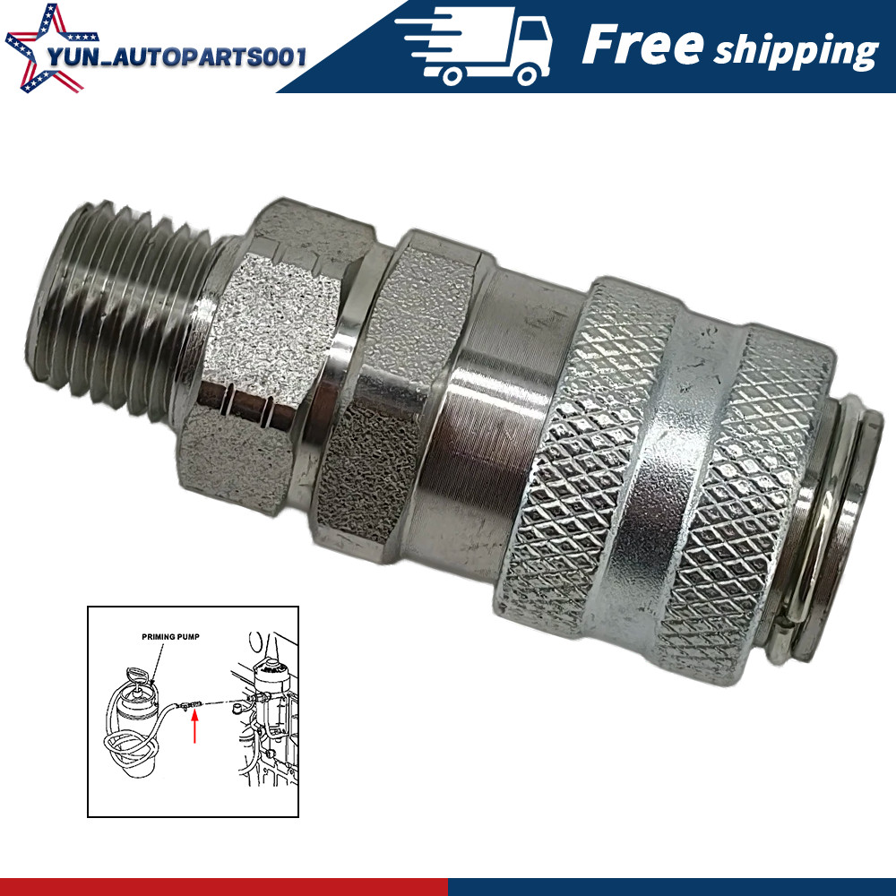 Detroit Cummins Caterpillar Fuel System Coupler Fitting J-47912-QC new