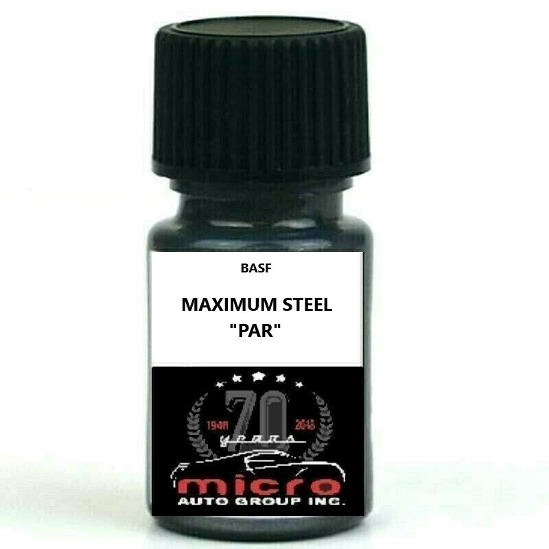 Chrysler Jeep RAM Maximum Steel PAR Touch up Paint With Brush 2 Oz SHIPS TODAY
