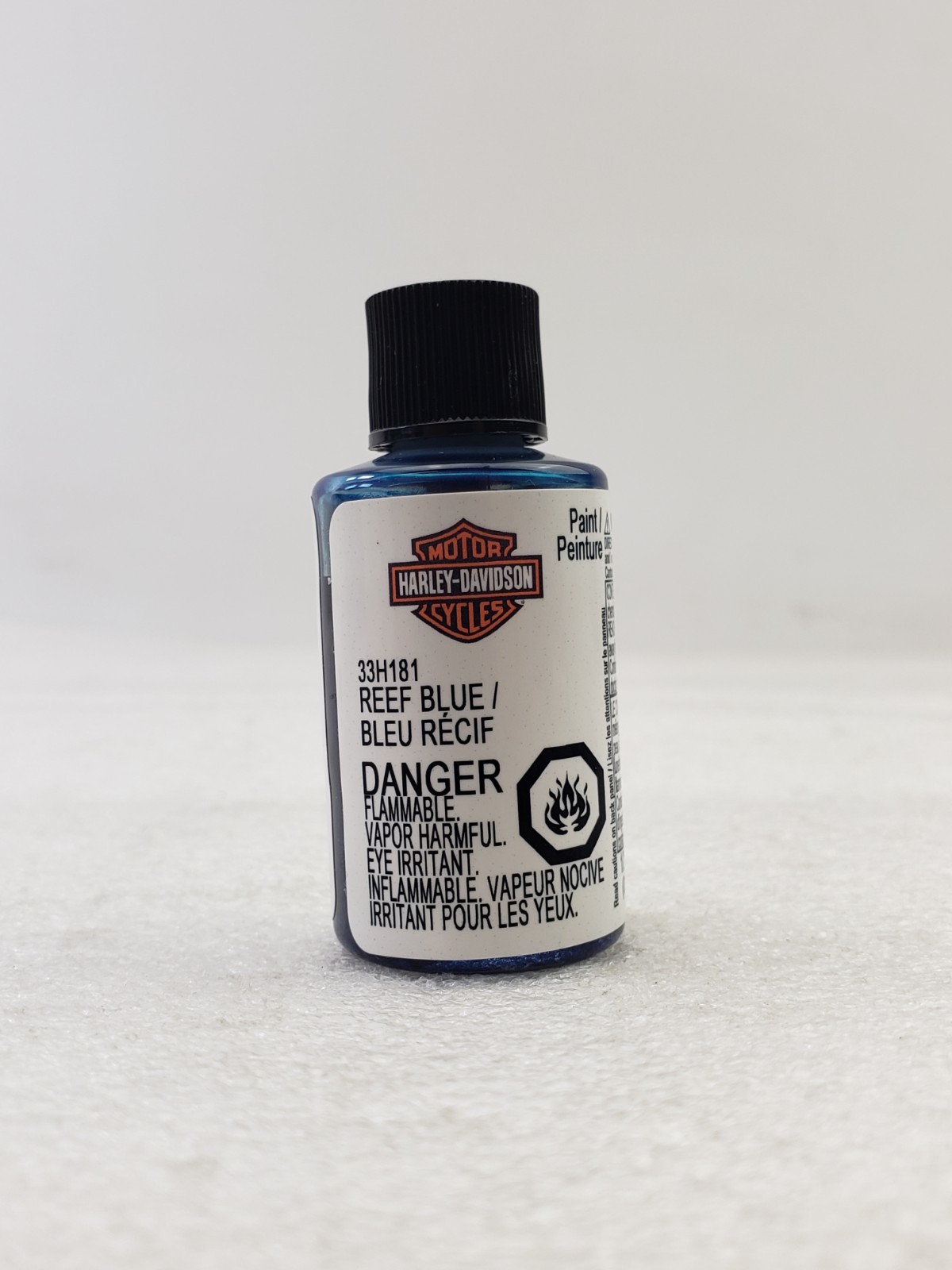 Harley-Davidson 98601EVA Clear Top Coat Touch-Up Paint Kit Reef Blue 14ml