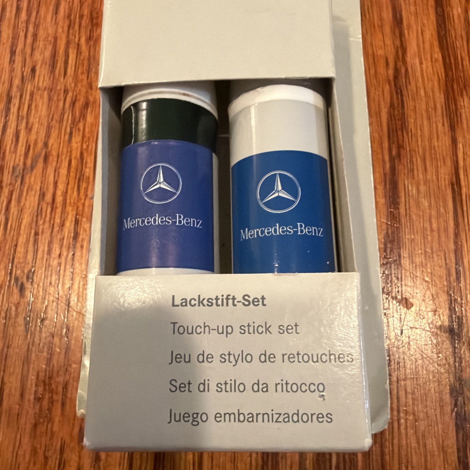 Mercedes-Benz Amazonitgrun MicaPaint 6272 Touch-Up Set 2x 12ml 0.40oz