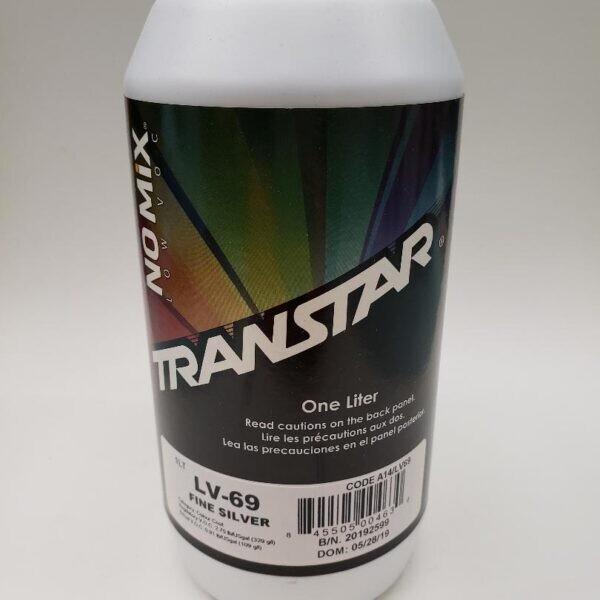 Transtar LV69 Fine Silver – No Mix Automotive Paint Toner – 1 Liter