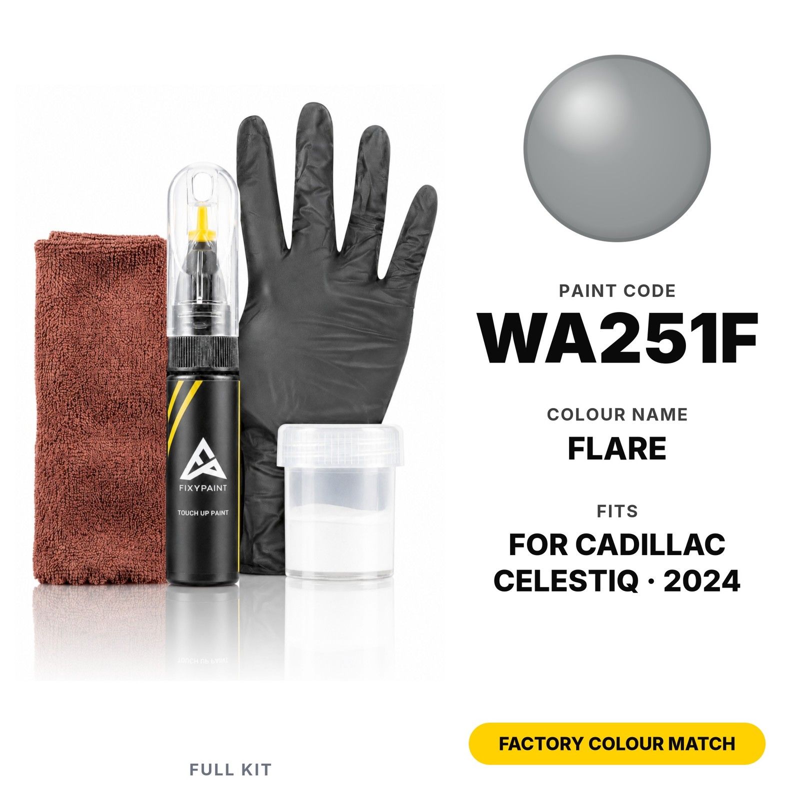 Touch Up Paint For Cadillac Celestiq WA251F Flare Full Kit Ute Touch Up
