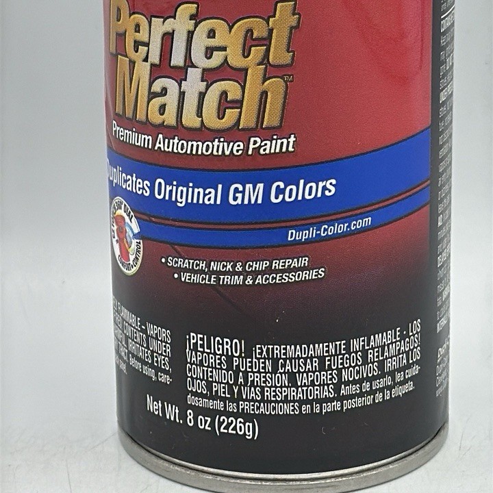 DUPLI-COLOR BGM0387 Perfect Match Pure White GM Touch Up Paint 8oz NEW
