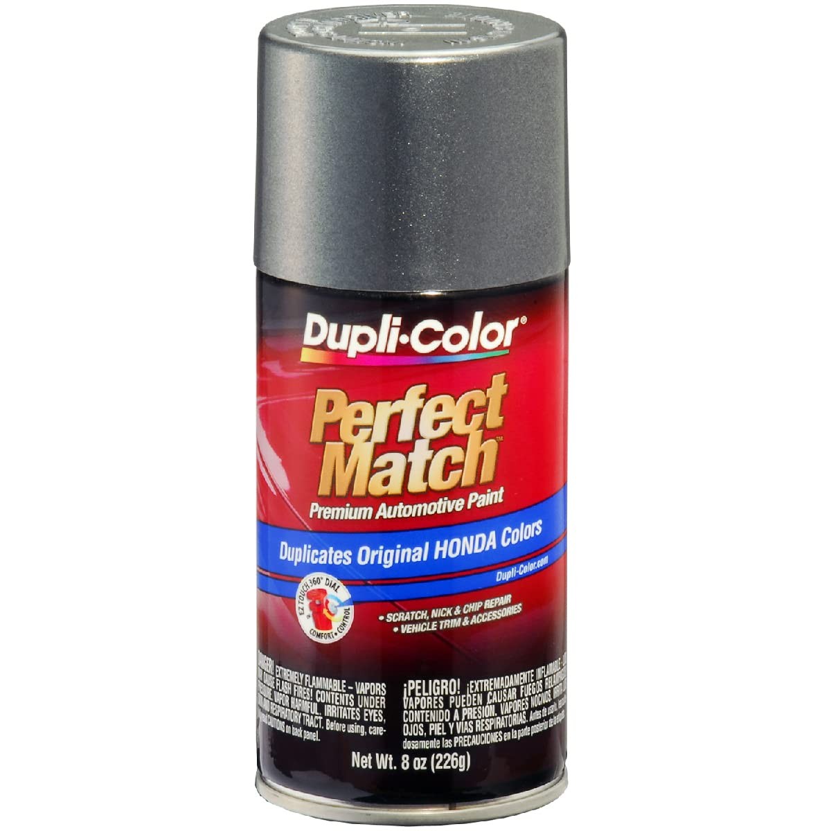 Dupli-Color EBHA09907 Perfect Match 8 Ounce (Pack of 1), Polished Metal