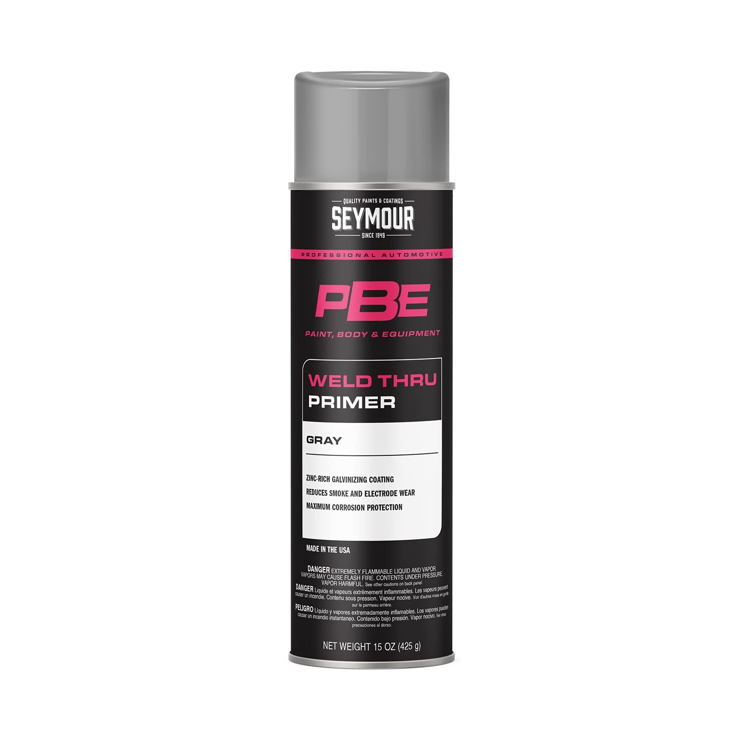 Seymour 20-1675 PBE 15 Ounce (Pack of 1), Self Etching/Weld Through Gray