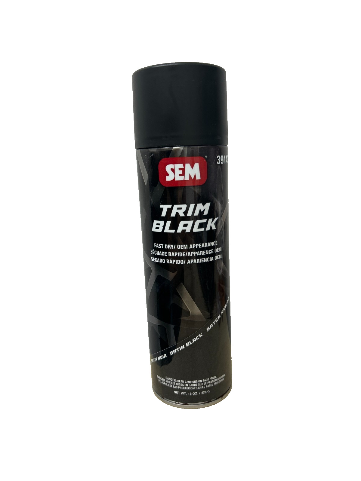 SEM 39143 Trim Black Aerosol Spray Paint 15 oz 6PK Automotive OEM Finish NEW