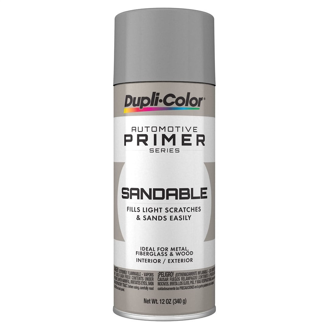 Dupli-Color DAP1688 Light Gray Multi-Purpose Sandable Primer 12 Oz