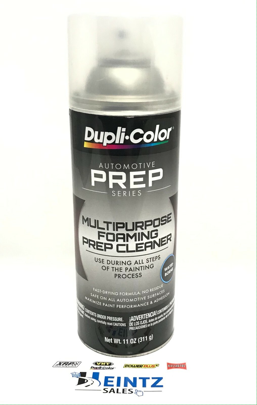 Duplicolor PS200 Multi-Purpose Foaming Prep Cleaner – Waterborne Formula – 11 oz