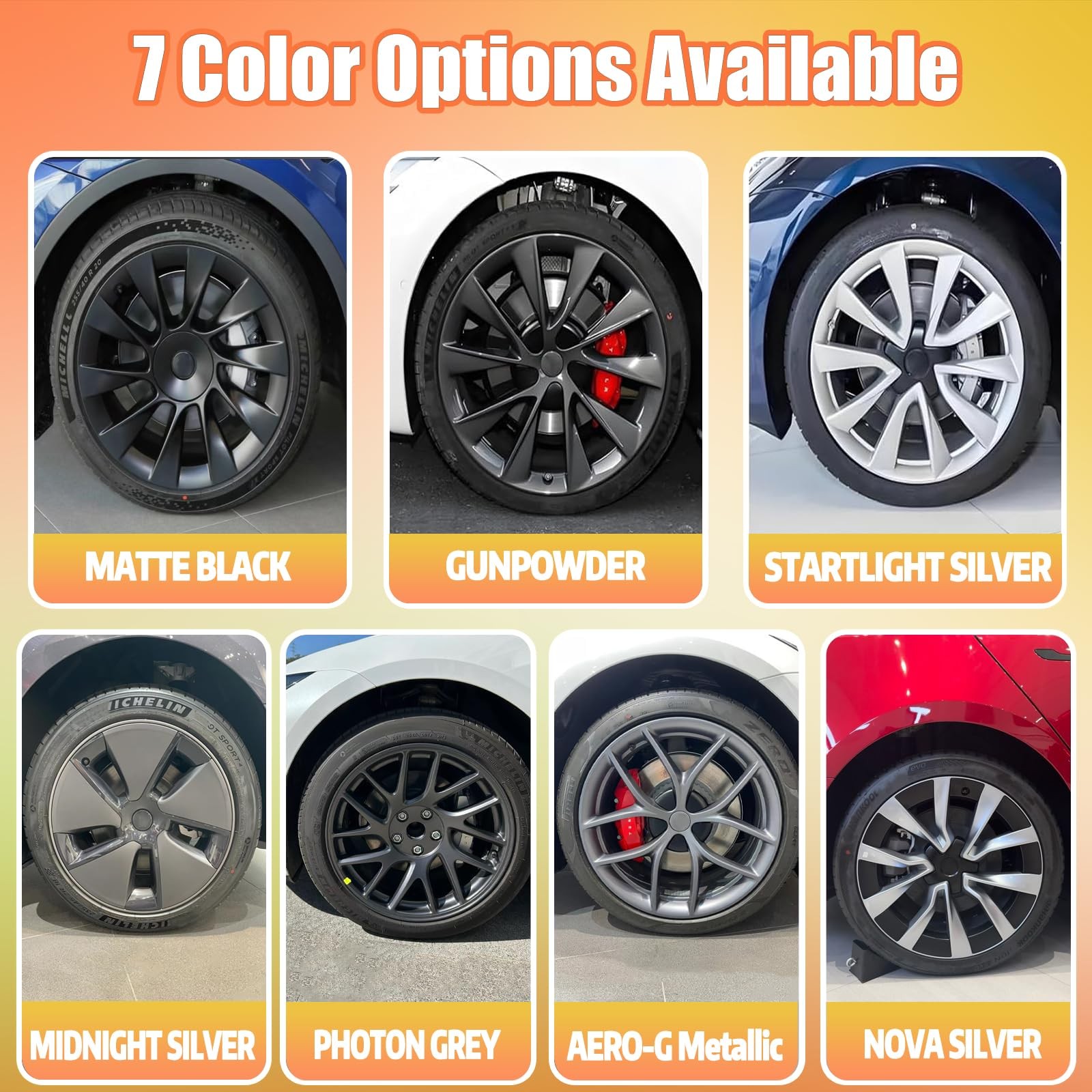 Touch Up Paint for Car Tesla Gunpowder Grey Rim Wheel Scratch Repair Pen Kit