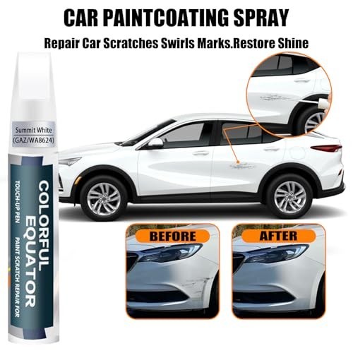 Touch Up Paint Kit For GM GAZ WA8624 Summit White Professional Finish OEM