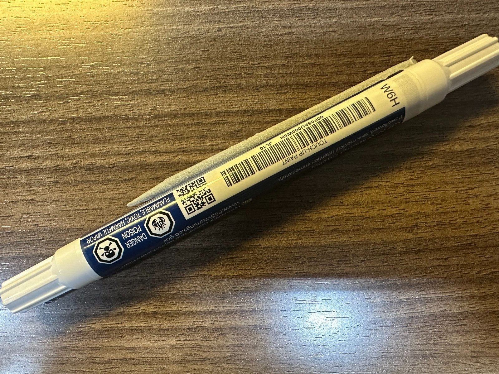 NEW OEM HYUNDAI Touch Up Paint Pen – Paint code “W6H” “SERENITY WHITE PEARL”