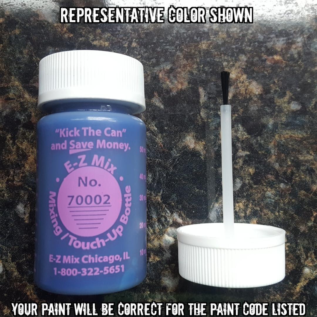 Touch Up Paint for Ford Escape with paint code N6, Lightning Blue.