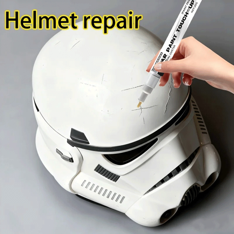 White Car Paint Touch Up Pen Scratch Repair Marker Waterproof Auto Paint Pen DIY